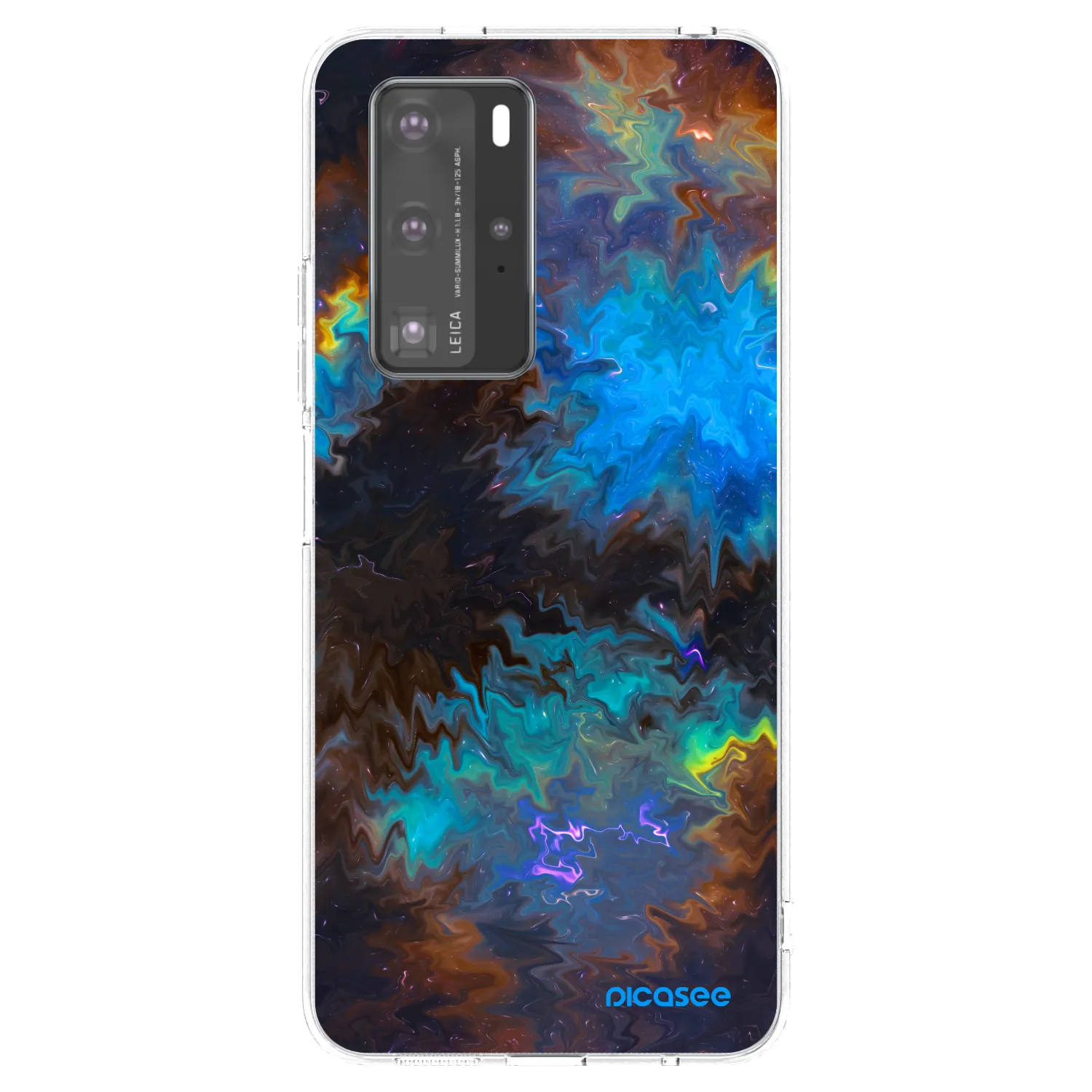 Picasee silikonski prozorni ovitek za Huawei P40 Pro - Space