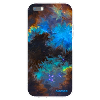 Picasee silikonski prozorni ovitek za Apple iPhone 5/5S/SE - Space