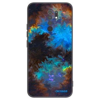 Picasee silikonski črni ovitek za Xiaomi Redmi 9 - Space
