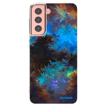 Picasee silikonski prozorni ovitek za Samsung Galaxy S21 5G G991B - Space