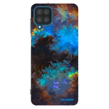 Picasee silikonski prozorni ovitek za Samsung Galaxy A12 A125F - Space