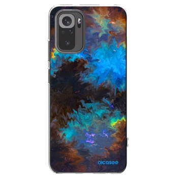 Picasee silikonski prozorni ovitek za Xiaomi Redmi Note 10 - Space