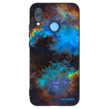 Picasee silikonski črni ovitek za Huawei P20 Lite - Space
