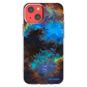 Picasee silikonski prozorni ovitek za Apple iPhone 13 mini - Space