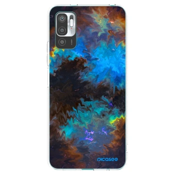 Picasee silikonski prozorni ovitek za Xiaomi Redmi Note 10 5G - Space