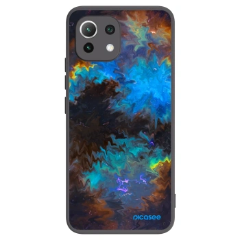 Picasee silikonski črni ovitek za Xiaomi 11 Lite 5G NE - Space