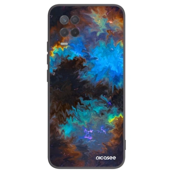 Picasee silikonski črni ovitek za Realme 8 5G - Space