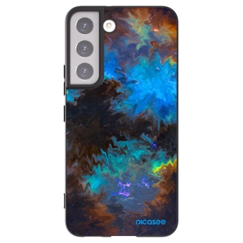 Picasee silikonski črni ovitek za Samsung Galaxy S22 5G - Space
