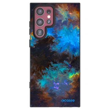 Picasee silikonski črni ovitek za Samsung Galaxy S22 Ultra 5G - Space