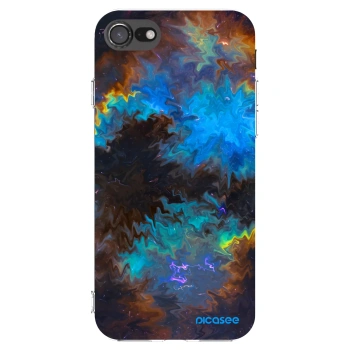 Picasee silikonski prozorni ovitek za Apple iPhone SE 2022 - Space