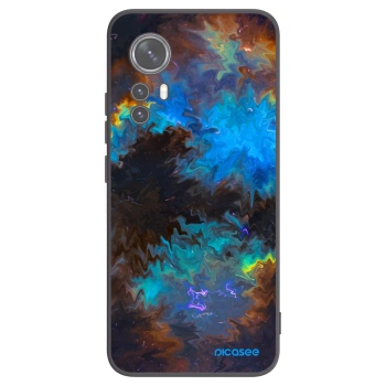 Picasee silikonski črni ovitek za Xiaomi 12 - Space