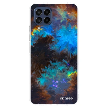 Picasee silikonski prozorni ovitek za Samsung Galaxy M53 5G - Space