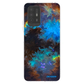 Picasee silikonski prozorni ovitek za OPPO A94 5G - Space