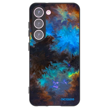 Picasee silikonski črni ovitek za Samsung Galaxy S23 5G - Space
