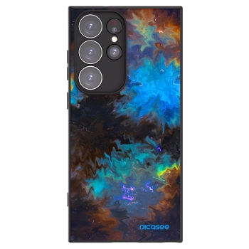 Picasee silikonski črni ovitek za Samsung Galaxy S23 Ultra 5G - Space