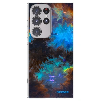 Picasee silikonski prozorni ovitek za Samsung Galaxy S23 Ultra 5G - Space