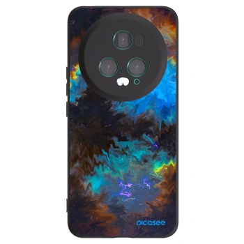 Picasee silikonski črni ovitek za Honor Magic5 Pro - Space