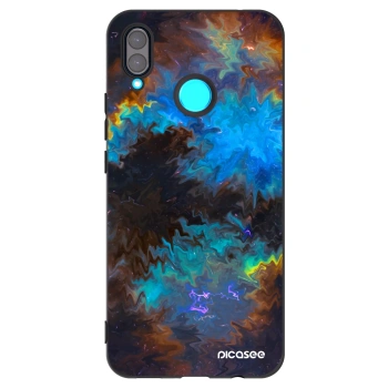 Picasee silikonski črni ovitek za Huawei Nova 3 - Space