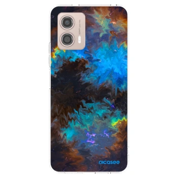 Picasee silikonski prozorni ovitek za Motorola Moto G53 5G - Space