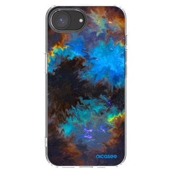 Picasee silikonski prozorni ovitek za Apple iPhone 16e - Space