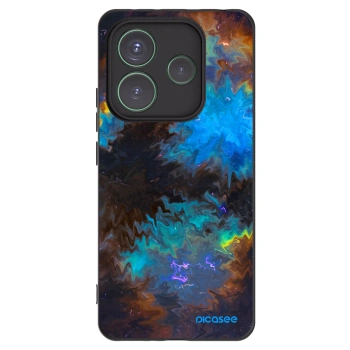 Picasee silikonski črni ovitek za Xiaomi Redmi Note 14 5G - Space