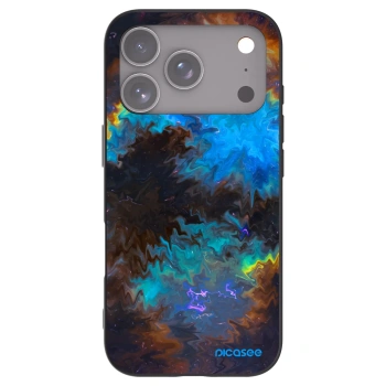 Picasee silikonski črni ovitek za Apple iPhone 17 Pro - Space