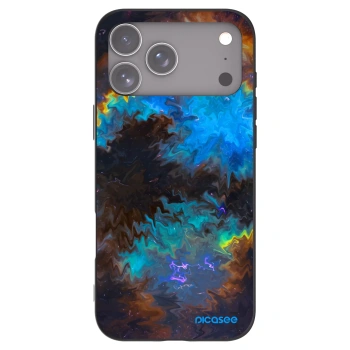 Picasee silikonski črni ovitek za Apple iPhone 17 Pro Max - Space