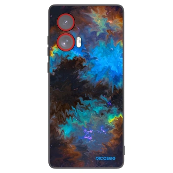 Picasee silikonski črni ovitek za Motorola Edge 50 Fusion - Space