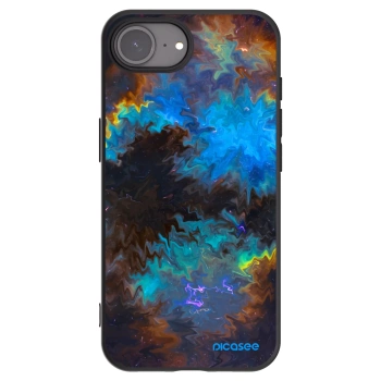 Picasee silikonski črni ovitek za Apple iPhone 17e - Space