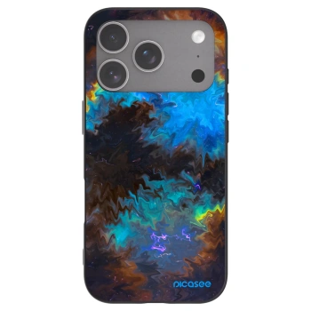 Picasee silikonski črni ovitek za Apple iPhone 18 Pro - Space