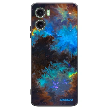 Picasee silikonski črni ovitek za Motorola Moto G06 - Space