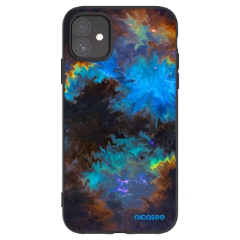 Picasee silikonski črni ovitek za Apple iPhone 11 - Space