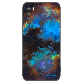 Picasee silikonski črni ovitek za Xiaomi Redmi Note 8 - Space