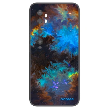 Picasee silikonski črni ovitek za Xiaomi Mi Note 10 (Pro) - Space