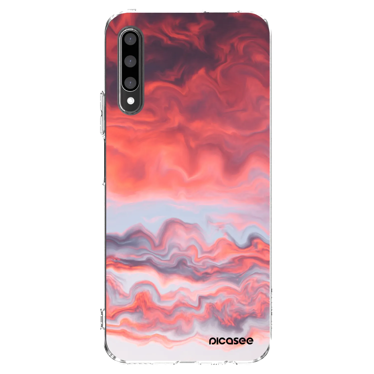 Picasee silikonski prozorni ovitek za Honor 9X Pro - Sunset
