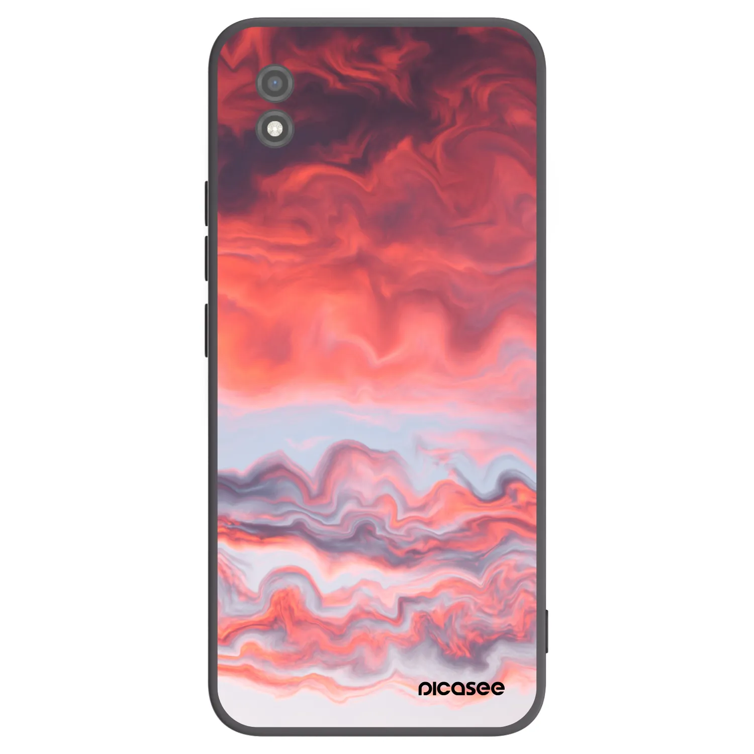Picasee silikonski črni ovitek za Realme C11 (2021) - Sunset