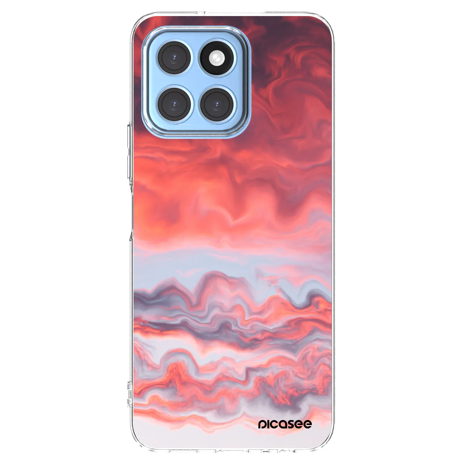 Picasee silikonski prozorni ovitek za Honor X6 - Sunset