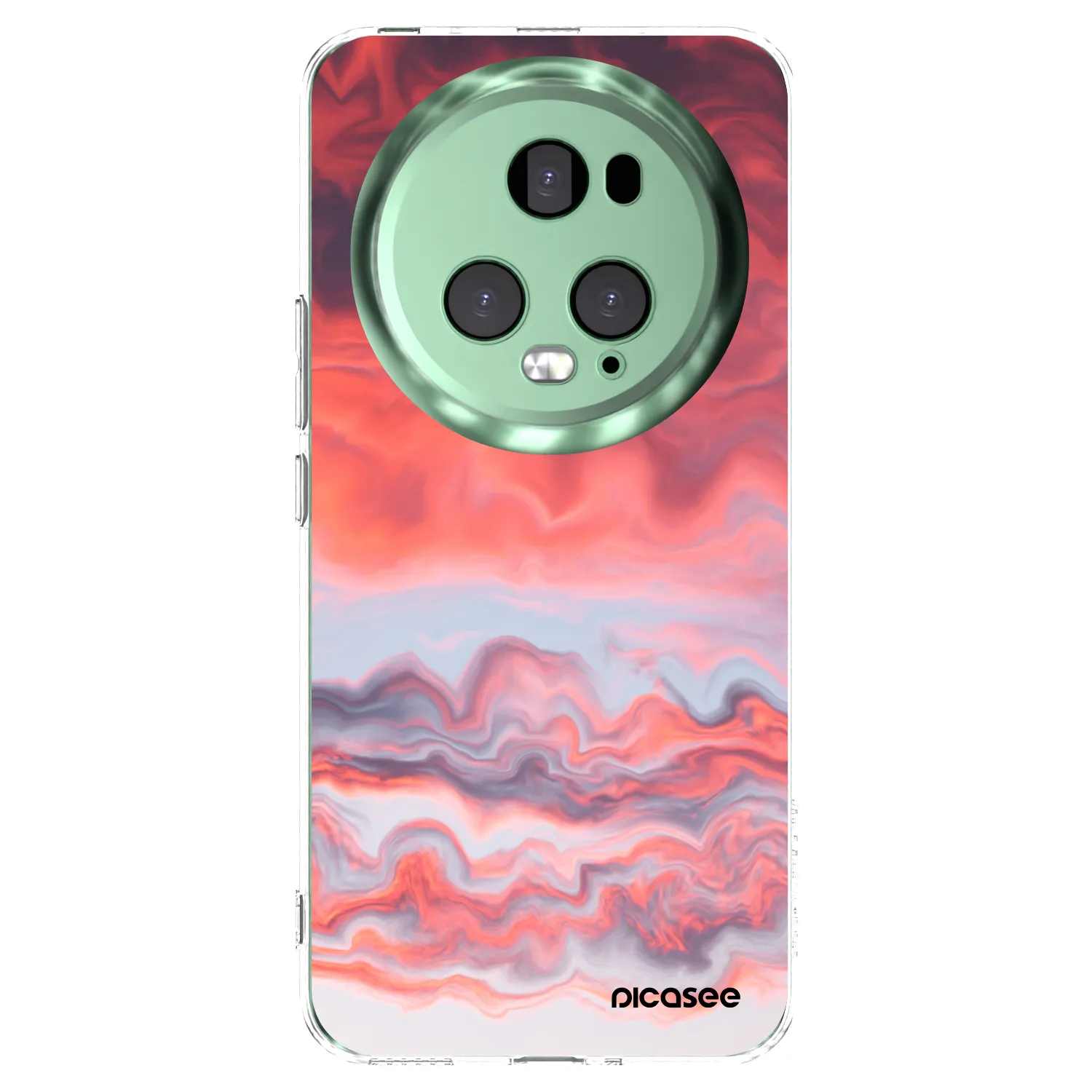 Picasee silikonski prozorni ovitek za Honor Magic5 Pro - Sunset