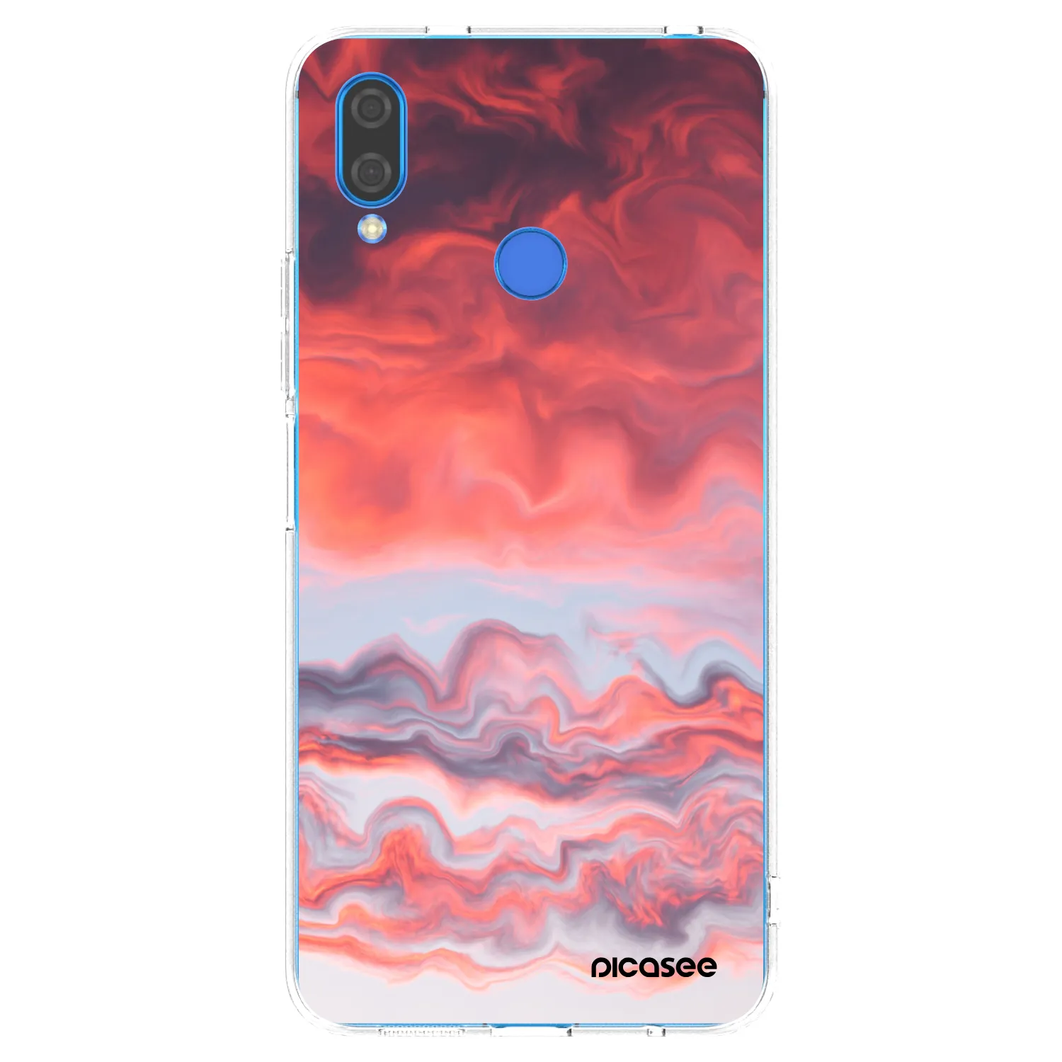 Picasee silikonski prozorni ovitek za Huawei Nova 3i - Sunset