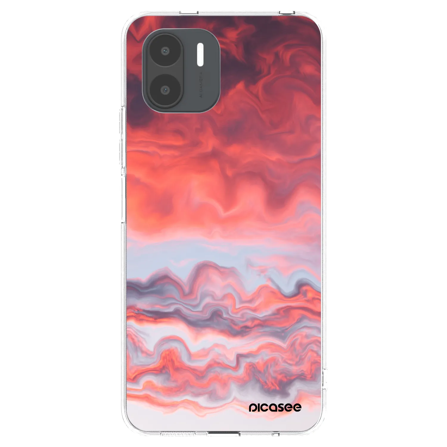 Picasee silikonski prozorni ovitek za Xiaomi Redmi A2 - Sunset