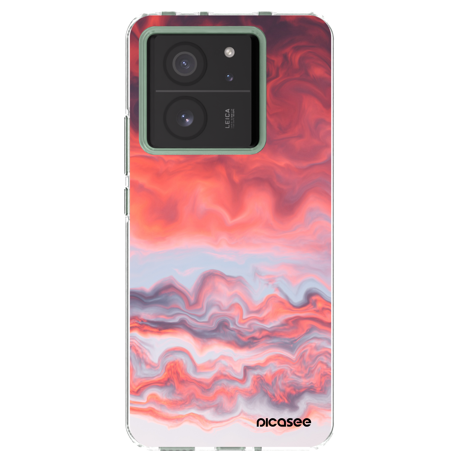 Picasee silikonski prozorni ovitek za Xiaomi 13T Pro - Sunset