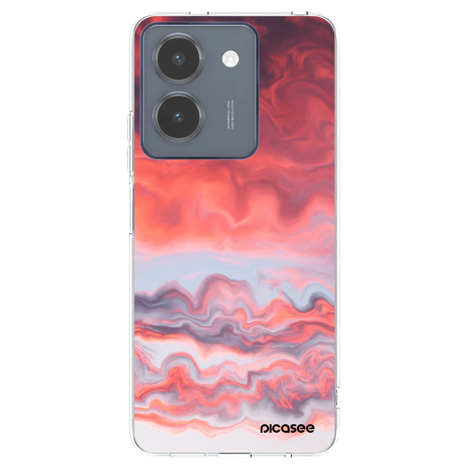 Picasee silikonski prozorni ovitek za Vivo Y36 4G - Sunset