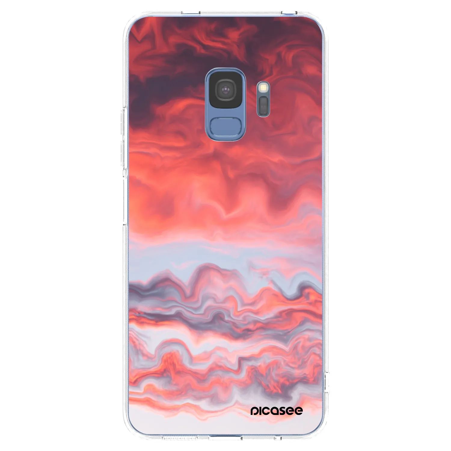 Picasee silikonski prozorni ovitek za Samsung Galaxy S9 G960F - Sunset