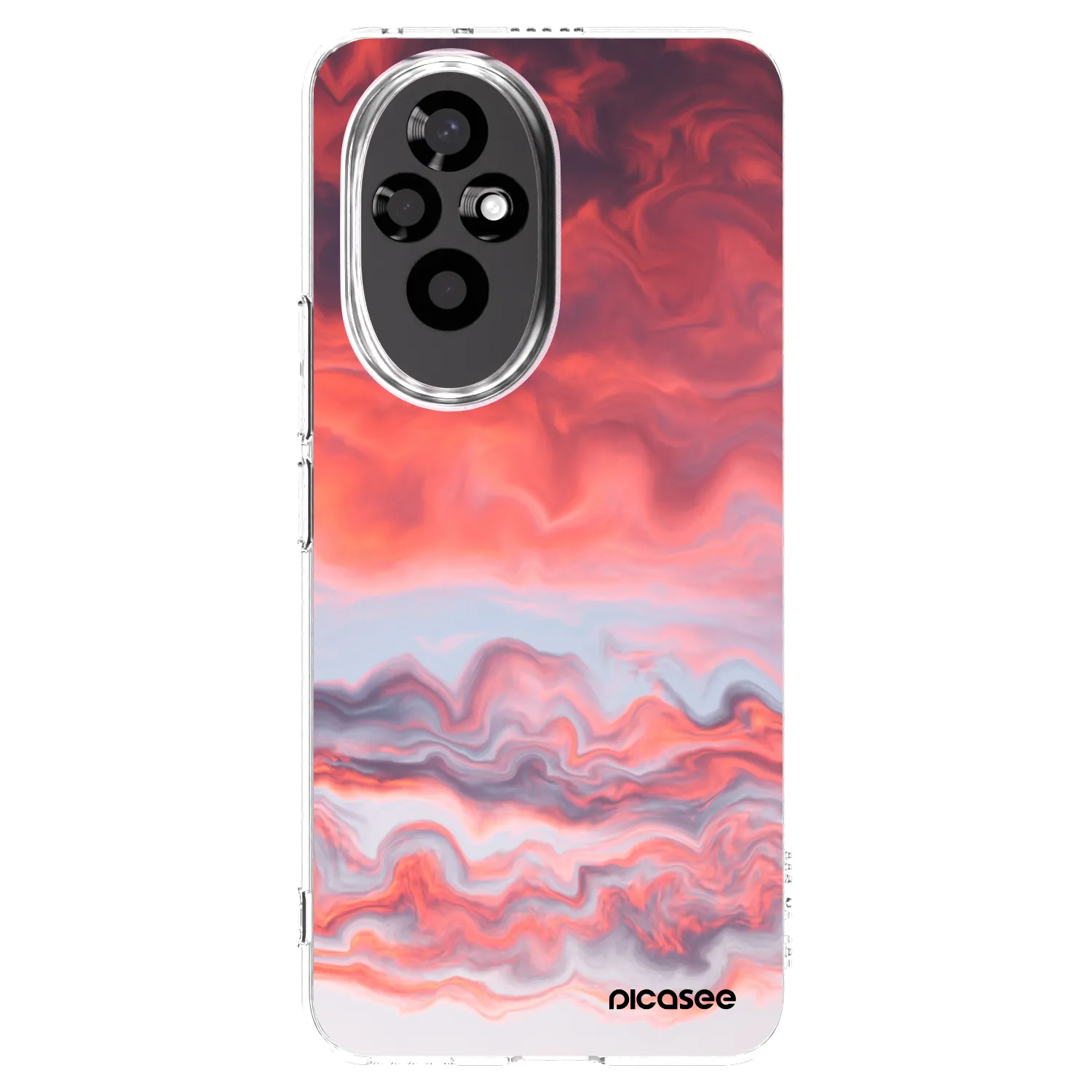 Picasee silikonski prozorni ovitek za Honor 200 5G - Sunset