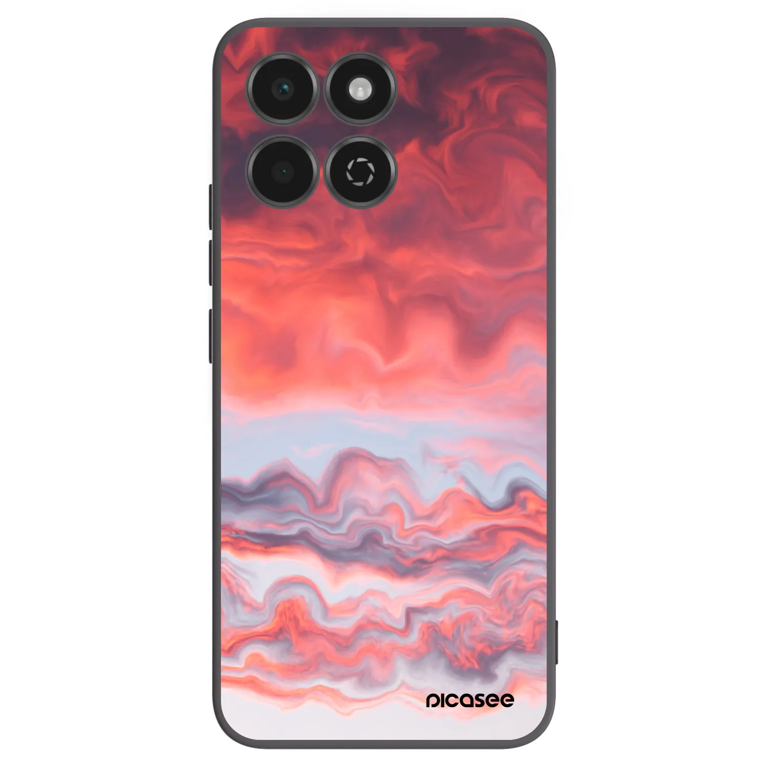 Picasee silikonski črni ovitek za Honor 200 Smart 5G - Sunset