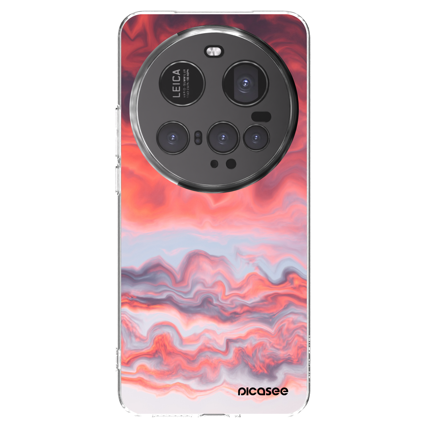 Picasee silikonski prozorni ovitek za Xiaomi 15 Ultra - Sunset