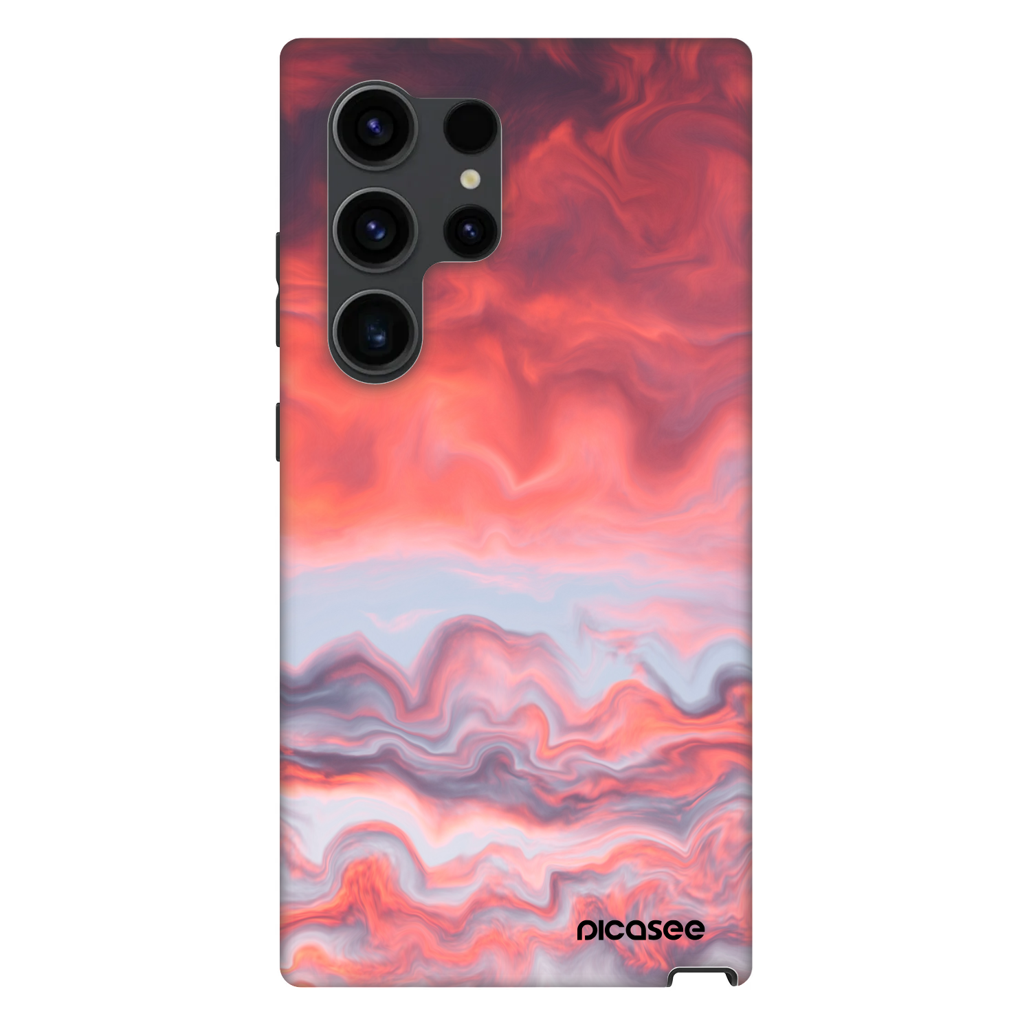 Picasee Fashion Case PowerShare pro Samsung Galaxy S24 Ultra S928B 5G - Sunset