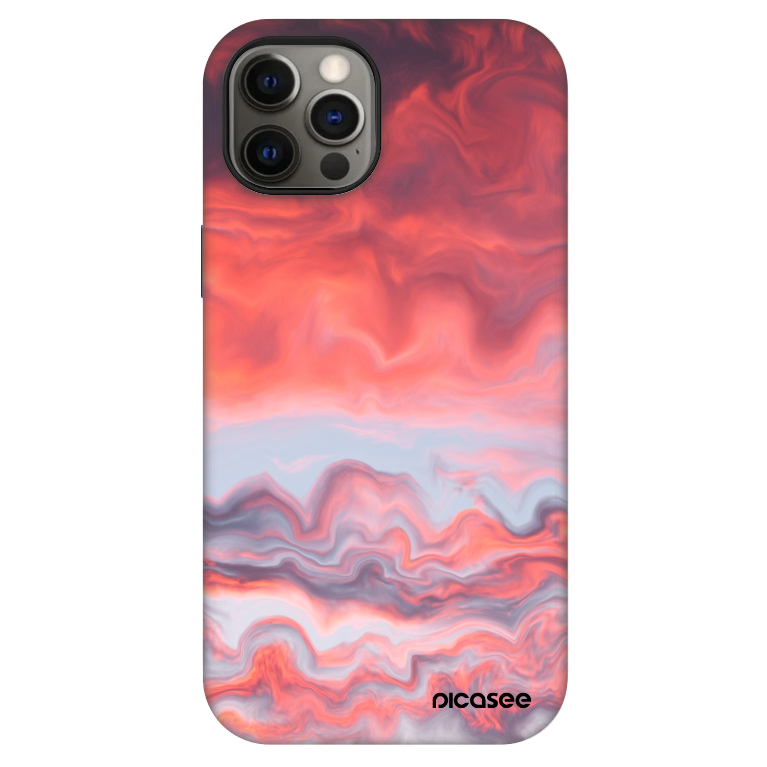 Picasee Fashion Case MagSafe za Apple iPhone 12 - Sunset