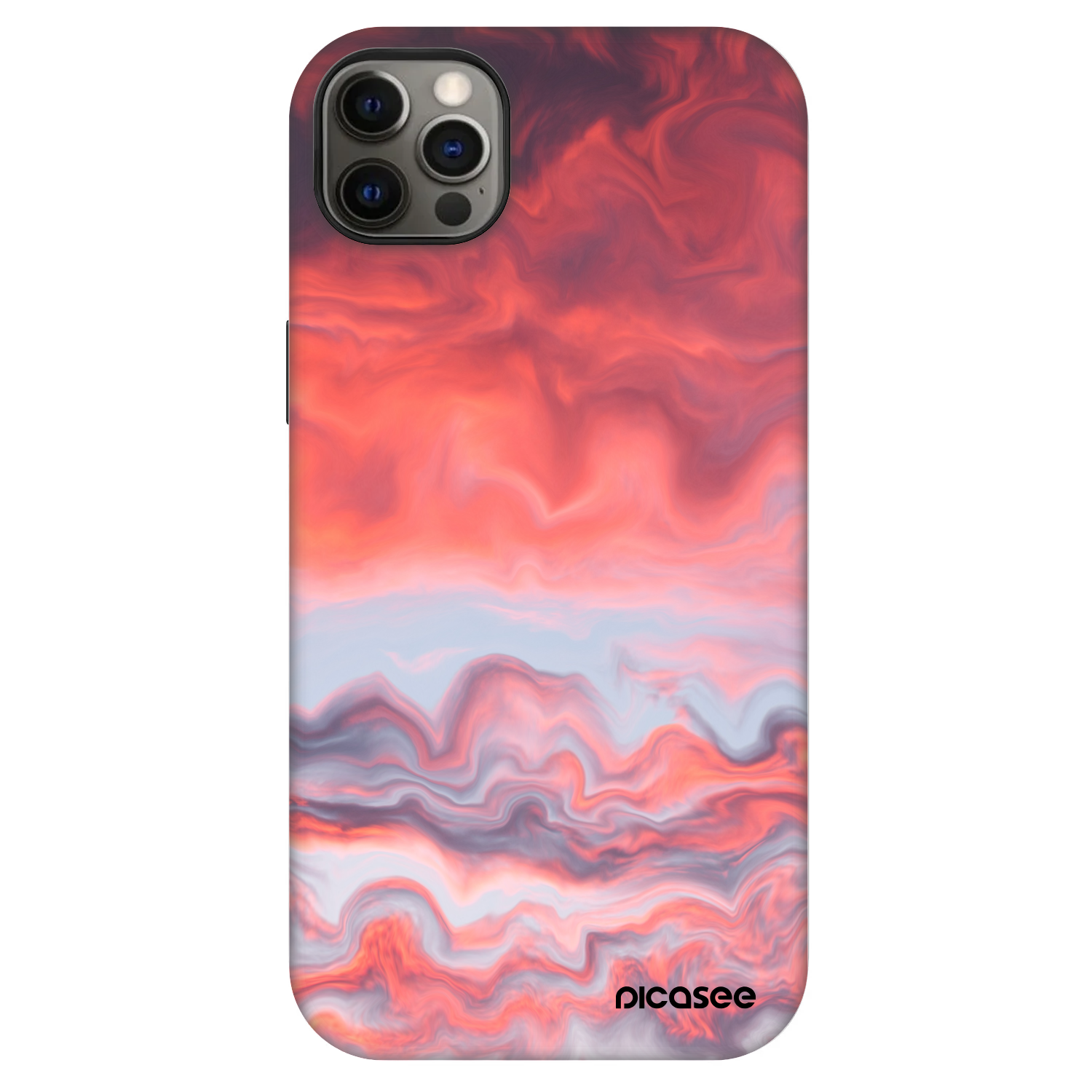 Picasee Fashion Case MagSafe za Apple iPhone 12 Pro Max - Sunset