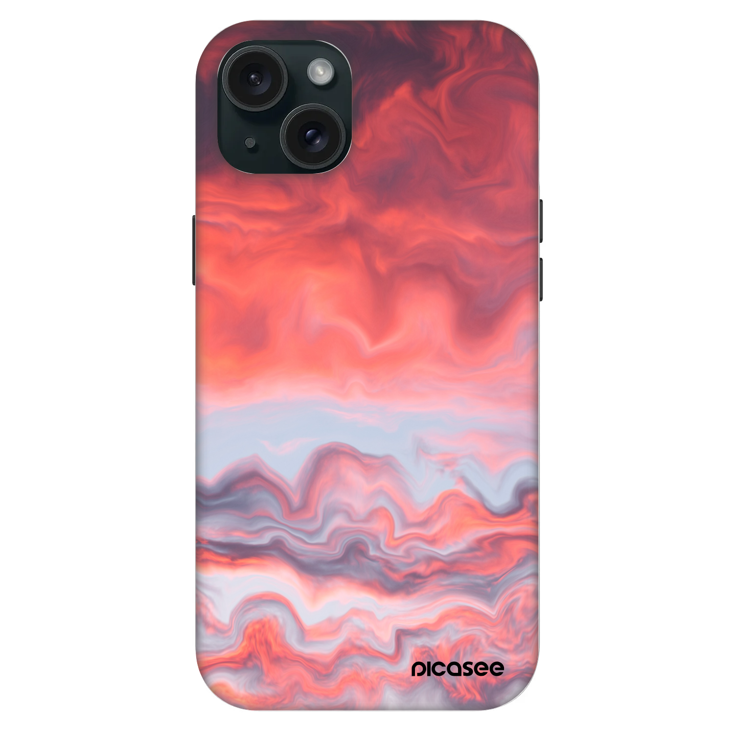 Picasee Fashion Case MagSafe za Apple iPhone 15 Plus - Sunset